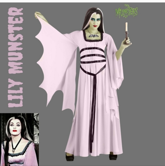 NWT Lily Munster Halloween Costume Dress 1XL - Picture 1 of 11